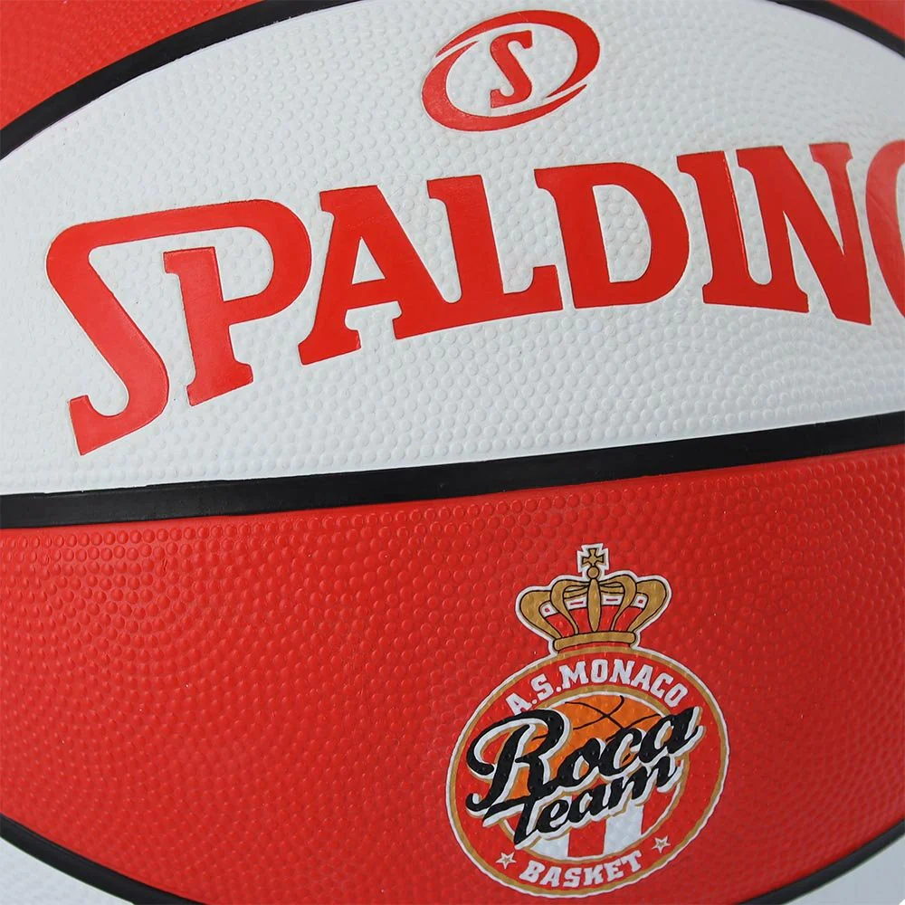 2025 Euroleague Teamball Monaco Rubber Indoor/Outdoor Basketball - Image 3