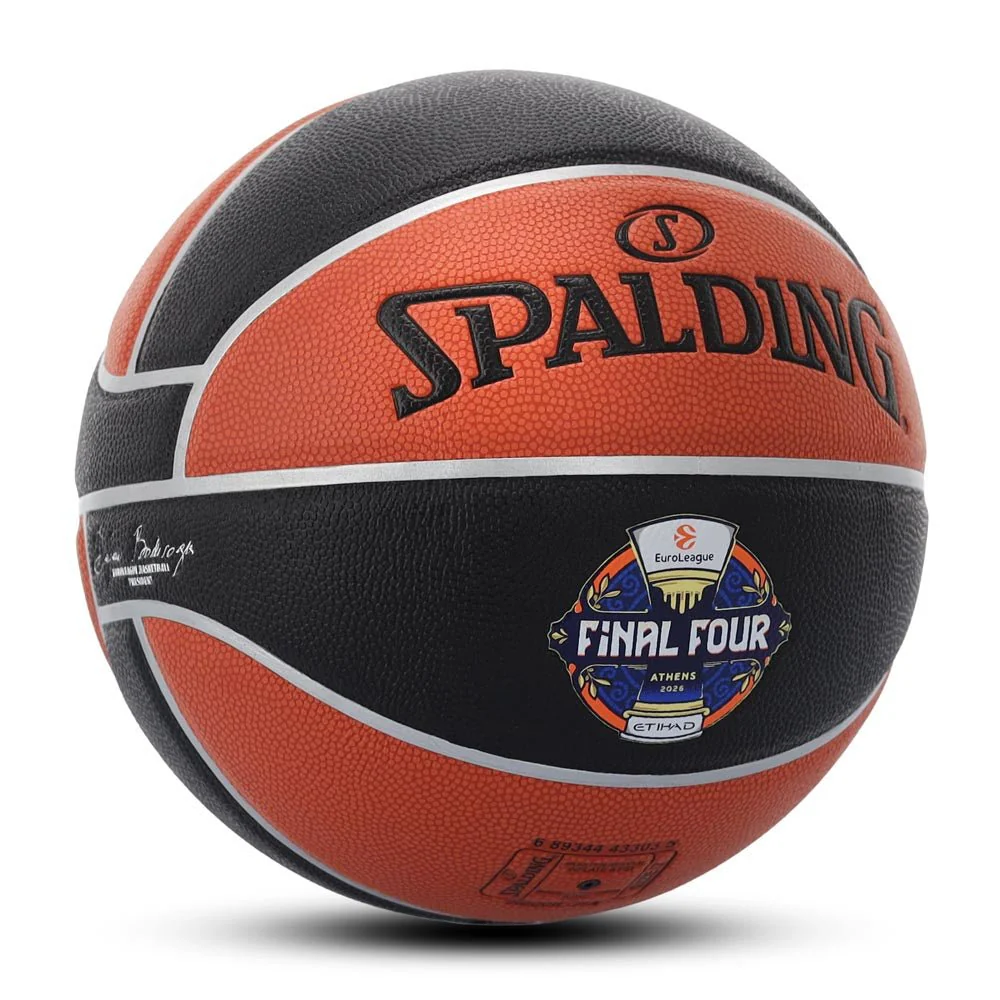 Euroleague Final Four Athens Official Game Ball Legacy TF-1000 Composite Indoor Basketball