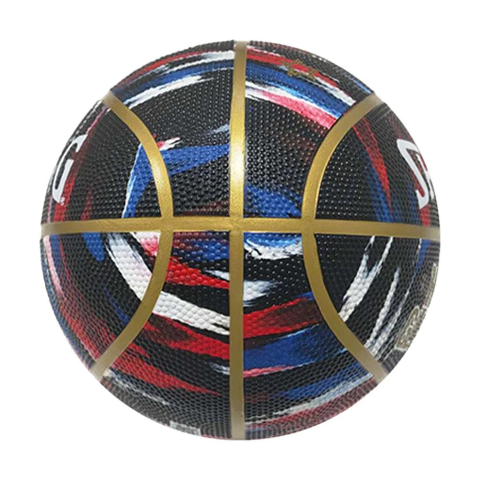 Harlem Globetrotters Marble Series Rubber Indoor/Outdoor Basketball - Image 3