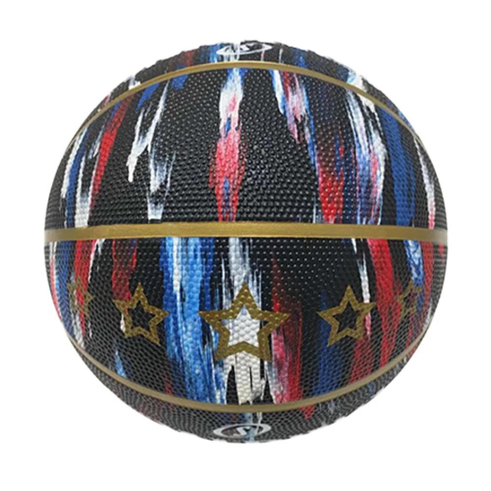 Harlem Globetrotters Marble Series Rubber Indoor/Outdoor Basketball - Image 4