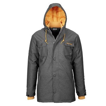 Parka Anthramelange/Orange